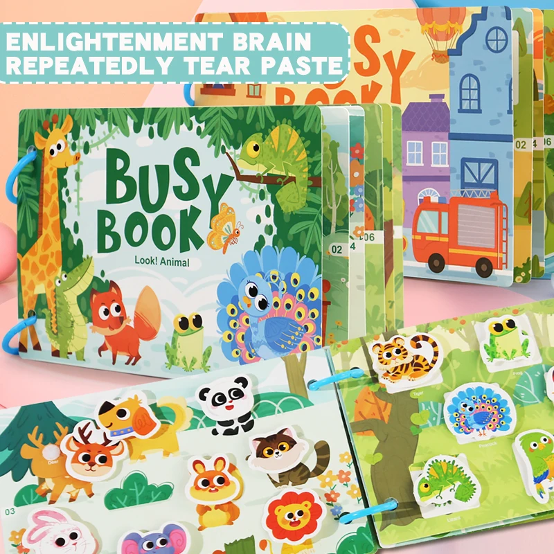 Montessori Baby Busy Book 1