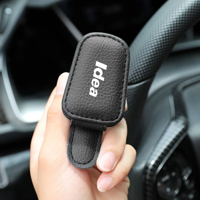 자동차 선바이저 안경 케이스, 거치대 선글라스 클립, Fiat IDEA용 액세서리
