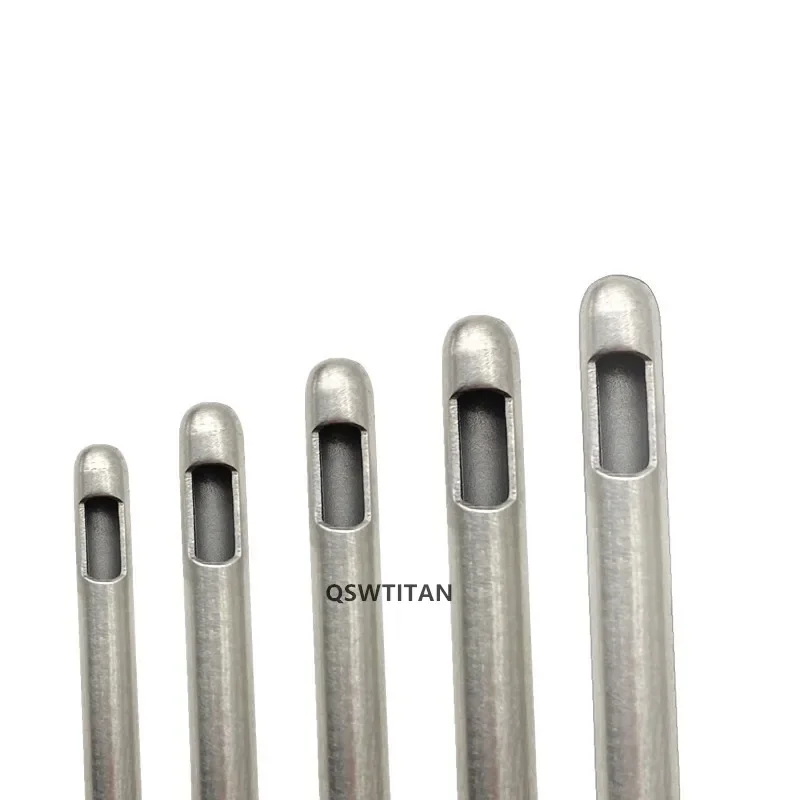 Single Hole Liposuction Cannula Facial Fat Harvesting Cannulas Fat Transfer needle tool
