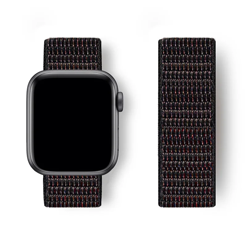 ตัวเลือกสินค้า สายไนลอน Apple Watch Band สายรัดข้อมือ หลากหลายขนาด สไตล์เรียบหรู