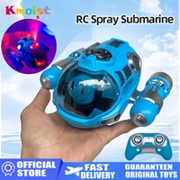 RC Boat Remote Control Boats Spray Powerboat Twin Propeller 2.4G Radio Controlled Ship with Lights Toys for Boys Girl Kids Gifts 1