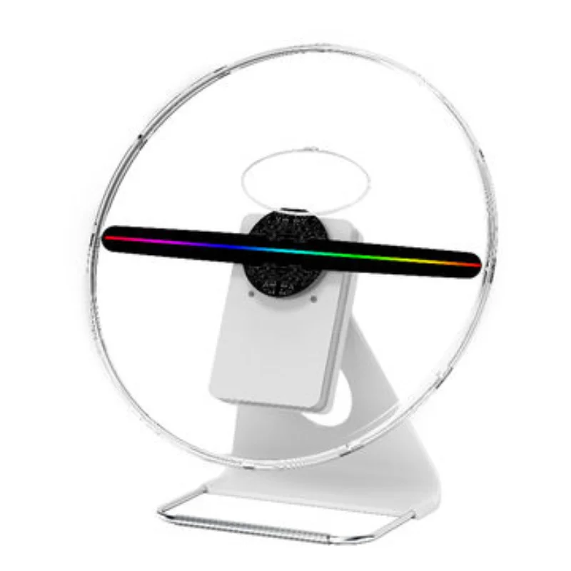 

Mini led fan 3d portable 3d advertising hologram display fan