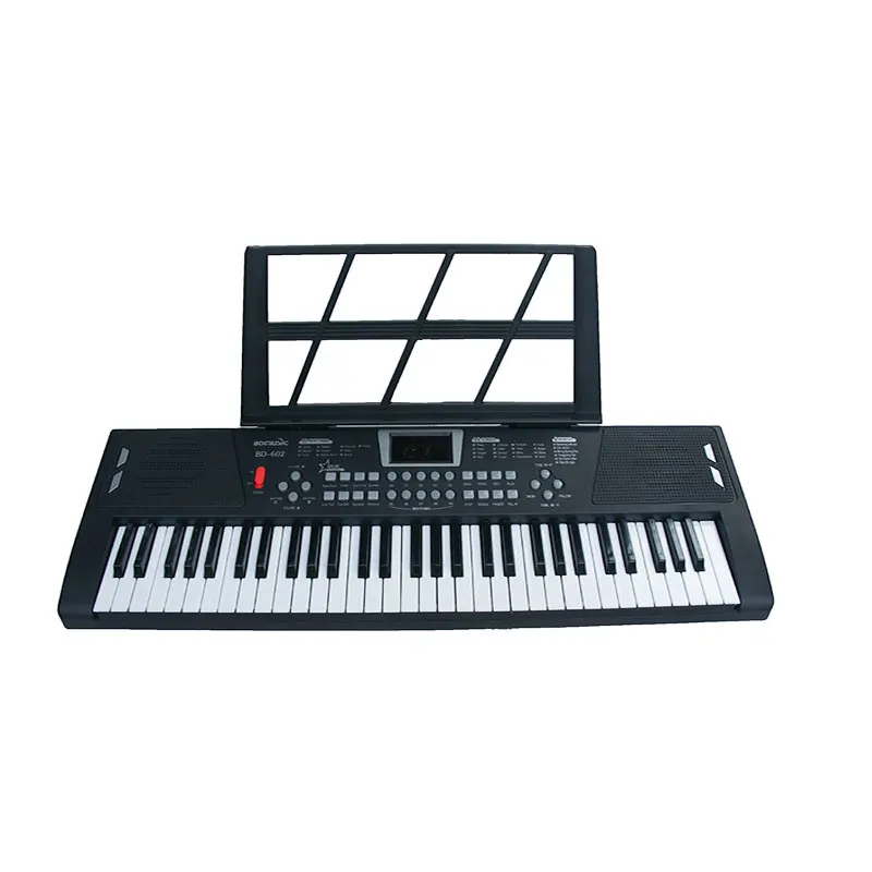Midi Digital 61 Keys Electronic Organ Musical Keyboard Educational Instrument Piano For Supplier