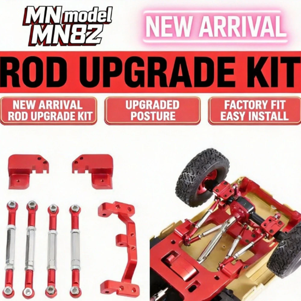 Kit de suspension arrière en aluminium pour MN82 MN82S MN82PRO MN82T