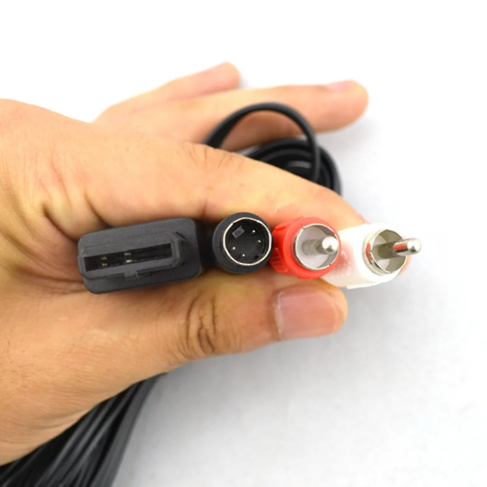 AV-Kabel für N64 NGC SNES Audio-Video-Kabel für Super Nintendo Entertainment System S-Video-Verlängerung für Nintendo GAMECUBE