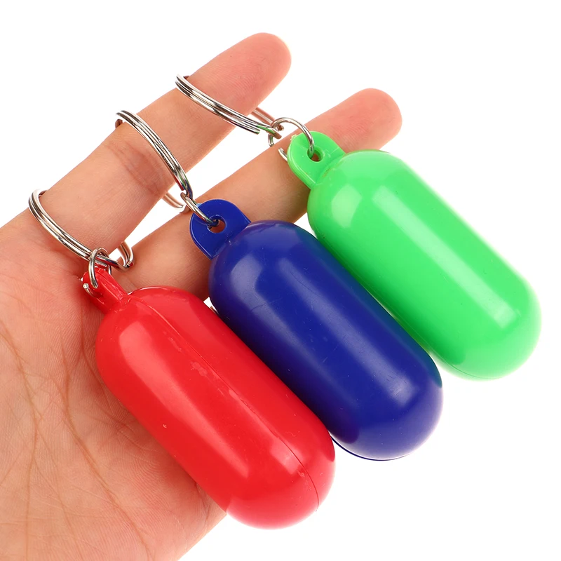 보트 카약 플로팅 키링, 부력 항해 보트 플로트 운하 키체인, 보트 낚시, 카약 래프팅 서핑용, 2 개 