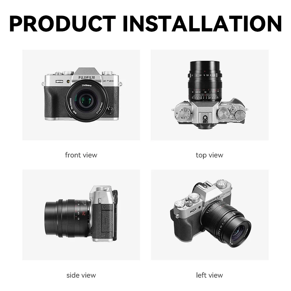 7artisans 7 artisans 24mm F1.4 APS-C 대구경 프라임 렌즈 ( E 마운트, 캐논 EOS-M 마운트, 캐논 RF/후지 X/M4/3 마운트용)