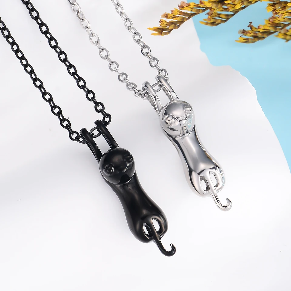 Collana personalizzata con ceneri, regalo commemorativo per animali