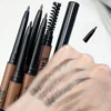 1.5mm Ultra Fine Double-Ended Eyebrow Pencil Waterproof Sweat-proof Long Lasting Eyebrow Pen Professional Eye Makeup for Women 1