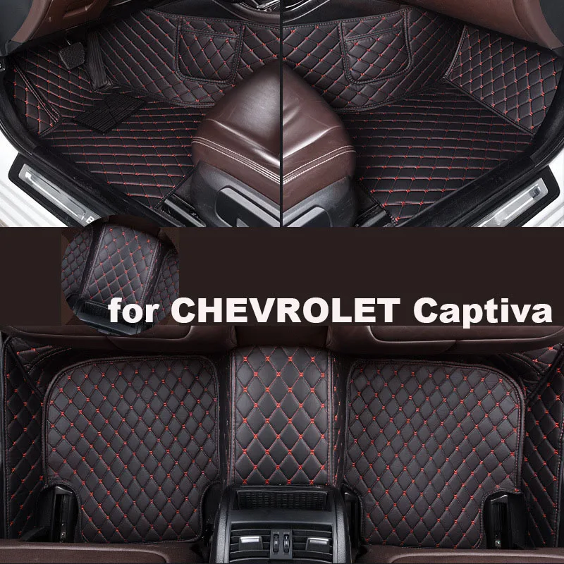 

Autohome Car Floor Mats For CHEVROLET Captiva 2007-2017 Year Upgraded Version Foot Coche Accessories Carpetscustomized