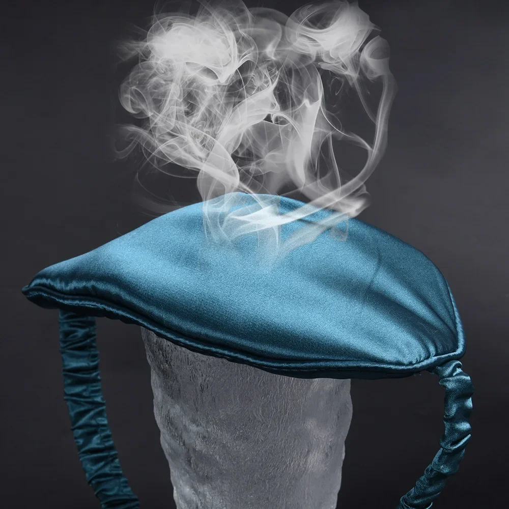 3D Natürliche Seide Schlaf Maske Augen Masken Abdeckung Tragbare Reise Augenklappe Doppelseitige Schattierung Eyeshade Gesundheit Schlafen Augenpflege werkzeuge – Detail 10