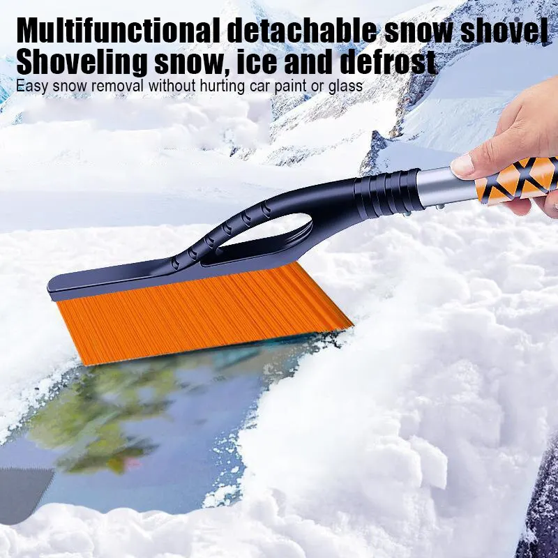 Windshield Scraper For Ice And Snow Telescopic Ice Shovel Car Window Snow  Remover Multifunctional Snow Shovel For Scraping Frost - AliExpress