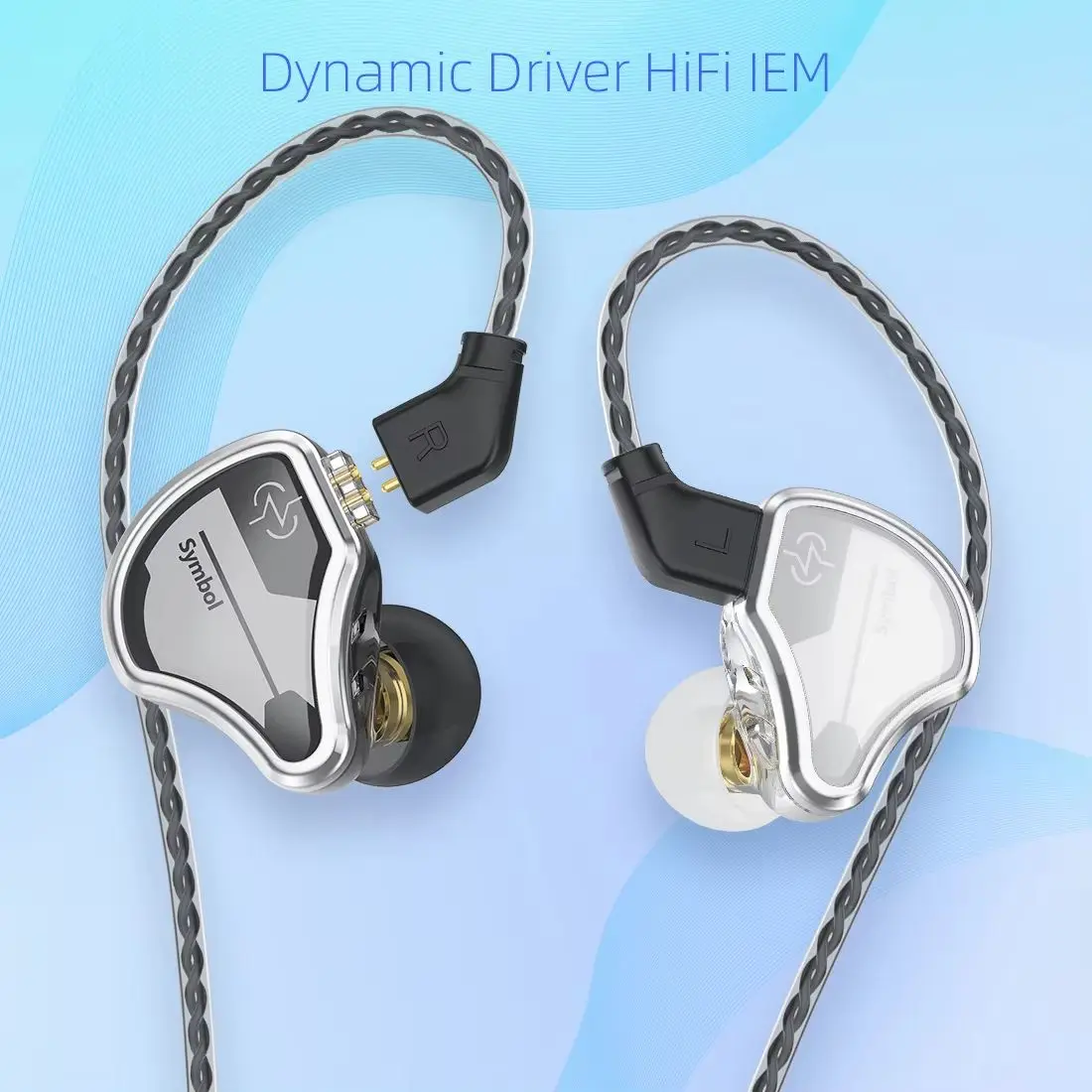 Hi-Fi In-Ear Noise-Cancelling Headphones with Detachable Cable for Musicians and Singers