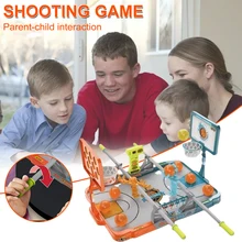 

Desktop Basketball Shooting Game Set Mini Finger Basketball Sport 2 Player Interactive Party Game Gift for Kids Boy with 10 Ball