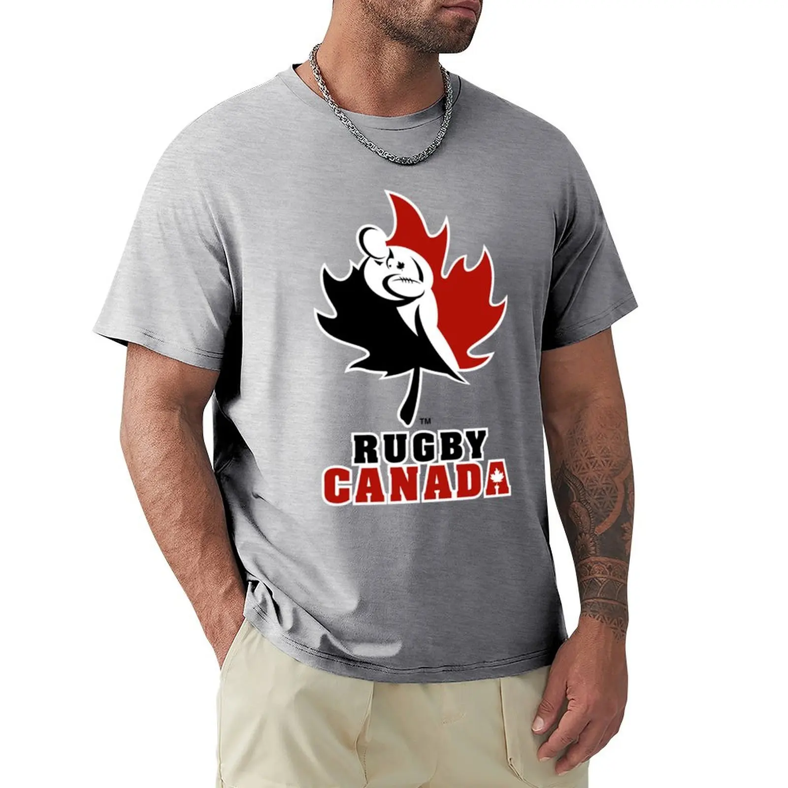 

Canada Rugby T-Shirt funnys sublime sports fans Aesthetic clothing black t-shirts for men