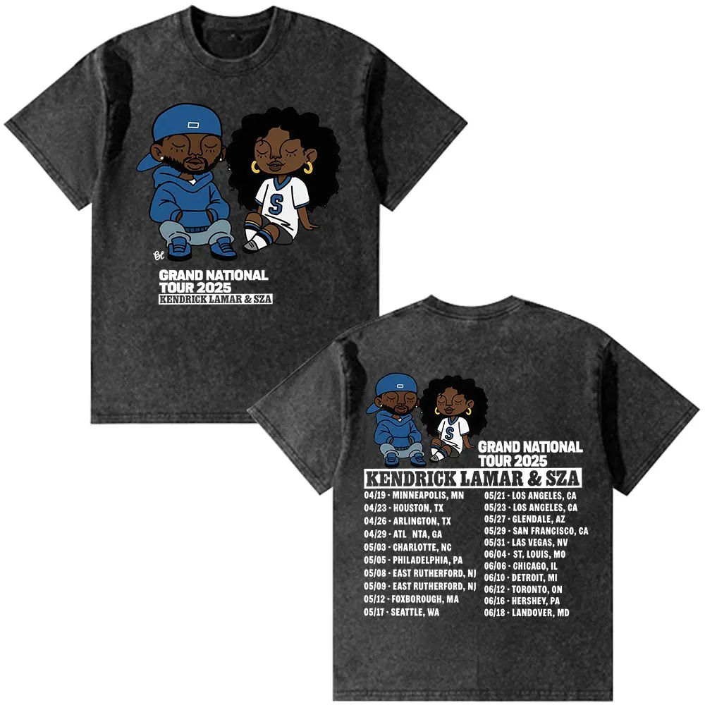 Rapper Kendrick Lamar They Not Like Us T-shirt Men Women Fashion