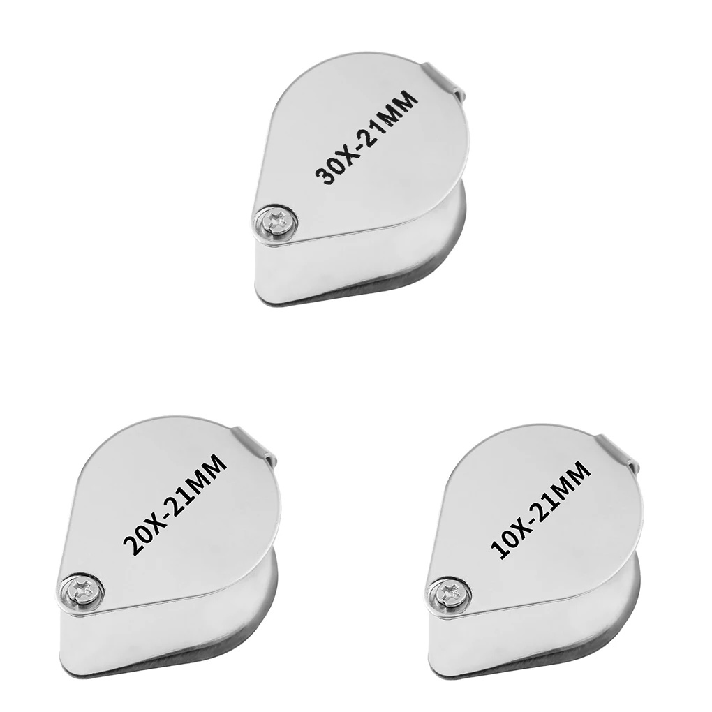 

Magnifying Loupe Jewelry Magnifier Folding Repair Kit High Definition