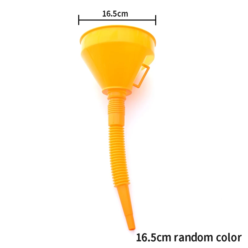 Oiler Filter Funnel Car Repair Tool Oil Filling Equipment With Filter Flexible Tube For Safety Emergency Travel Car Accessories