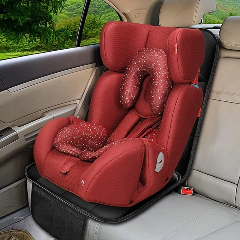 Baby Safety Cover Pad Child Mat Infant Car Cushion Waterproof and Easy Cleaning Protectors Non-Slip QX2D