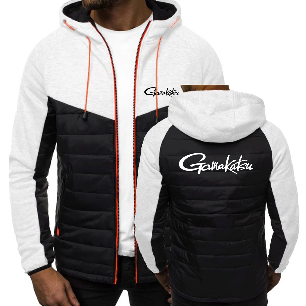 Cotton Padded Hooded Jacket For Men Autumn Winter