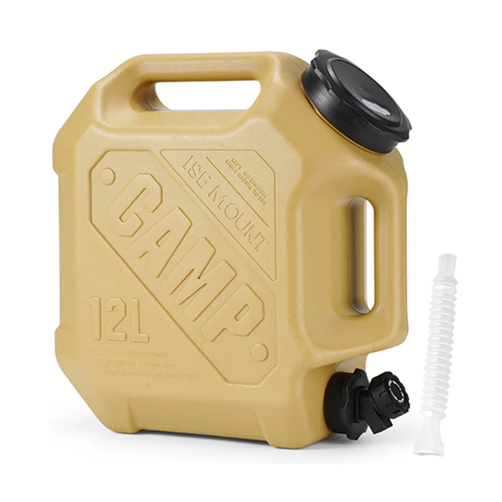 12L Water Storage Container Leak-Proof Water Dispenser Carrier Large Capacity Water Storage Tank for Vehicle Car Camping 5