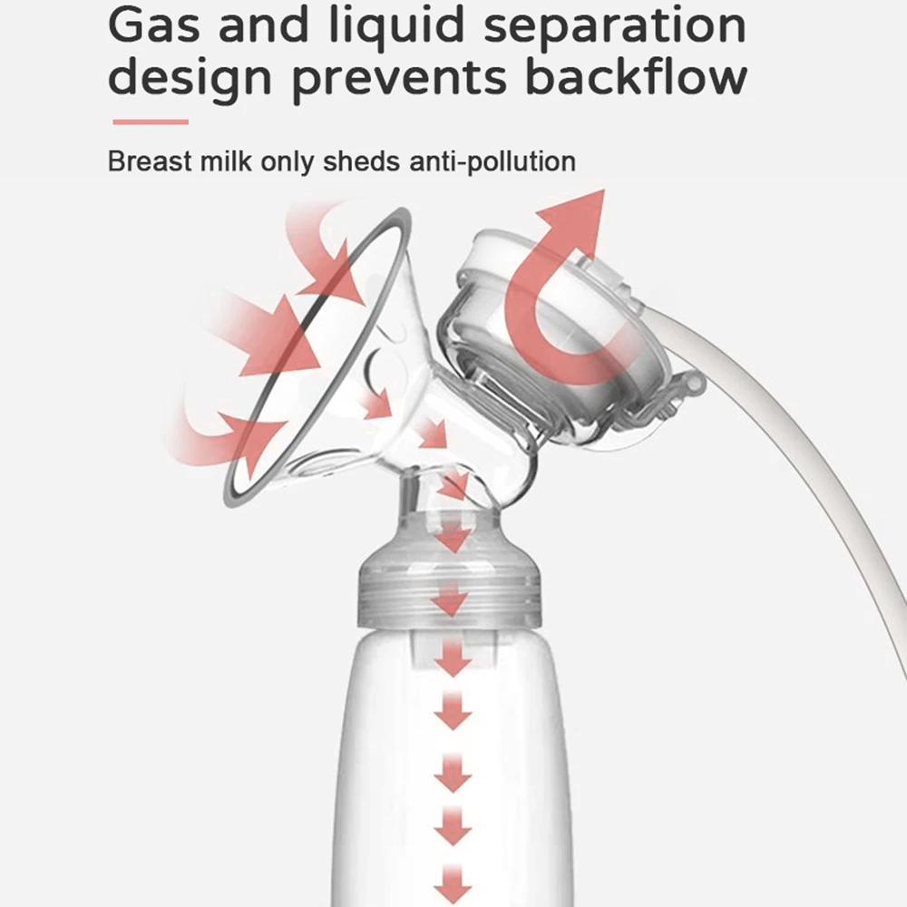 Baby bottle Double Electric Breast Pump Hands Free Breast Pump Low Noise Electric Breast Pump Baby Milk Bottle  Pad Nippl 5