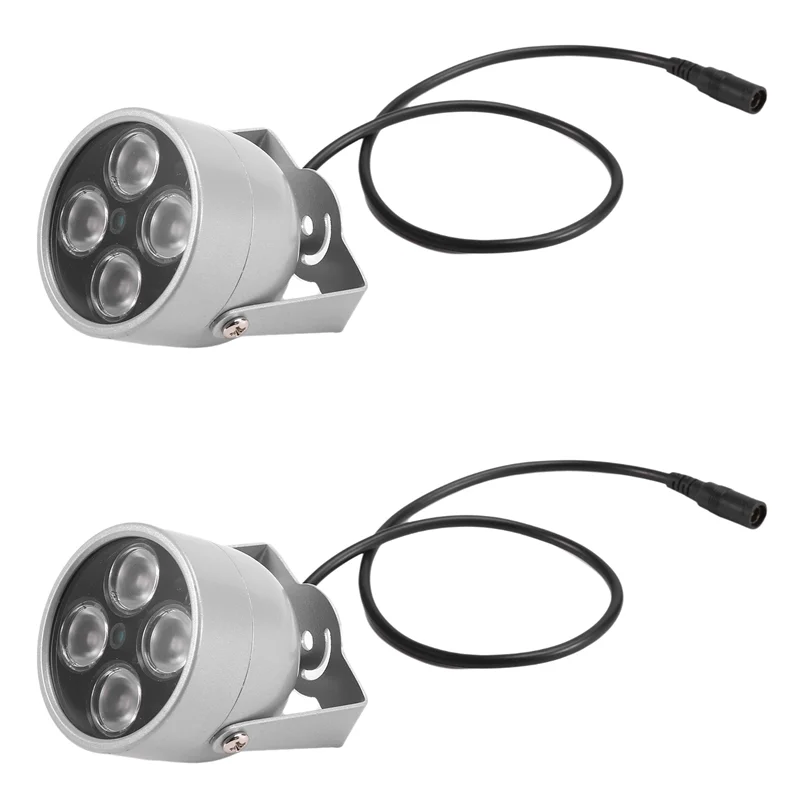   ī޶ 2X 4  LED ܼ  ߰ ð IR   ä  DC 12V
