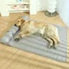 Cooling Bedding for Dogs Mat Pets Supplies Dog Beds Tiny Washable Bed Lie Outdoor House Cushion Mattress Large Pet Accessories 5