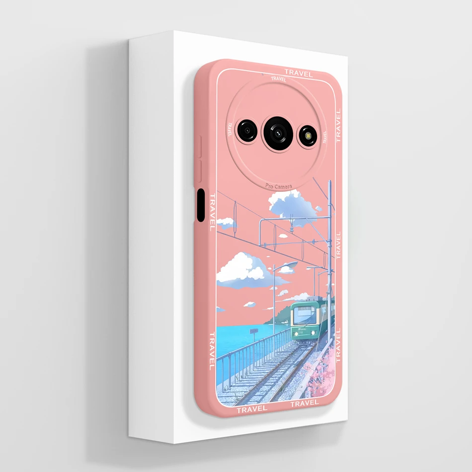 Panda Design Full Coverage Shockproof Liquid Silicone Bumper Case - Soft & Smooth Back Cover