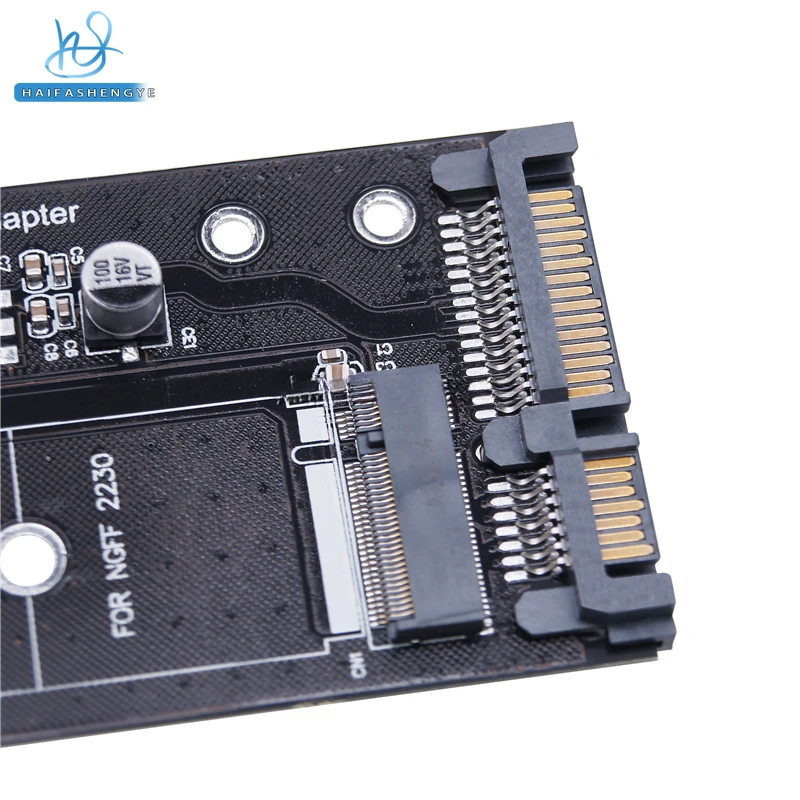 NGFF ָ Ʈ SSD-SATA  ī, SATA  B Ű, M.2 ϵ ̺-Sata3.0 Ȯ ī