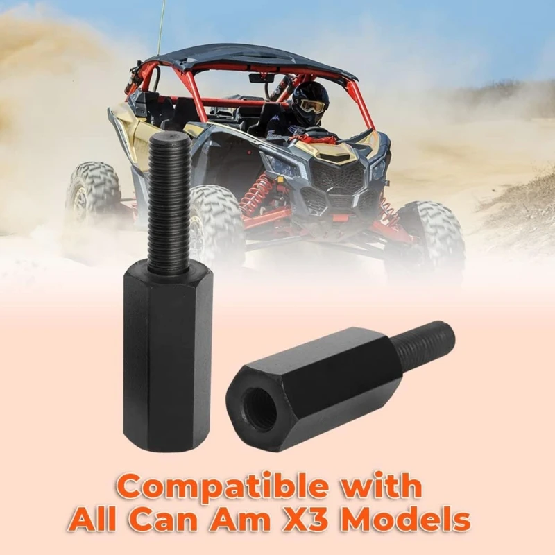

Комплект стояков сиденья UTV, подходящий для Can Am MaverickX3, винты для подъема сиденья, алюминиевый монтажный кронштейн,
