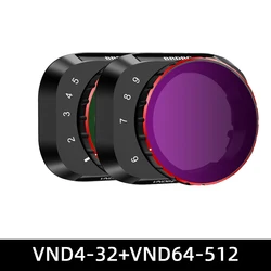 Adjustable Optical Glass Variable ND Lens Filters (VND Filters Set)