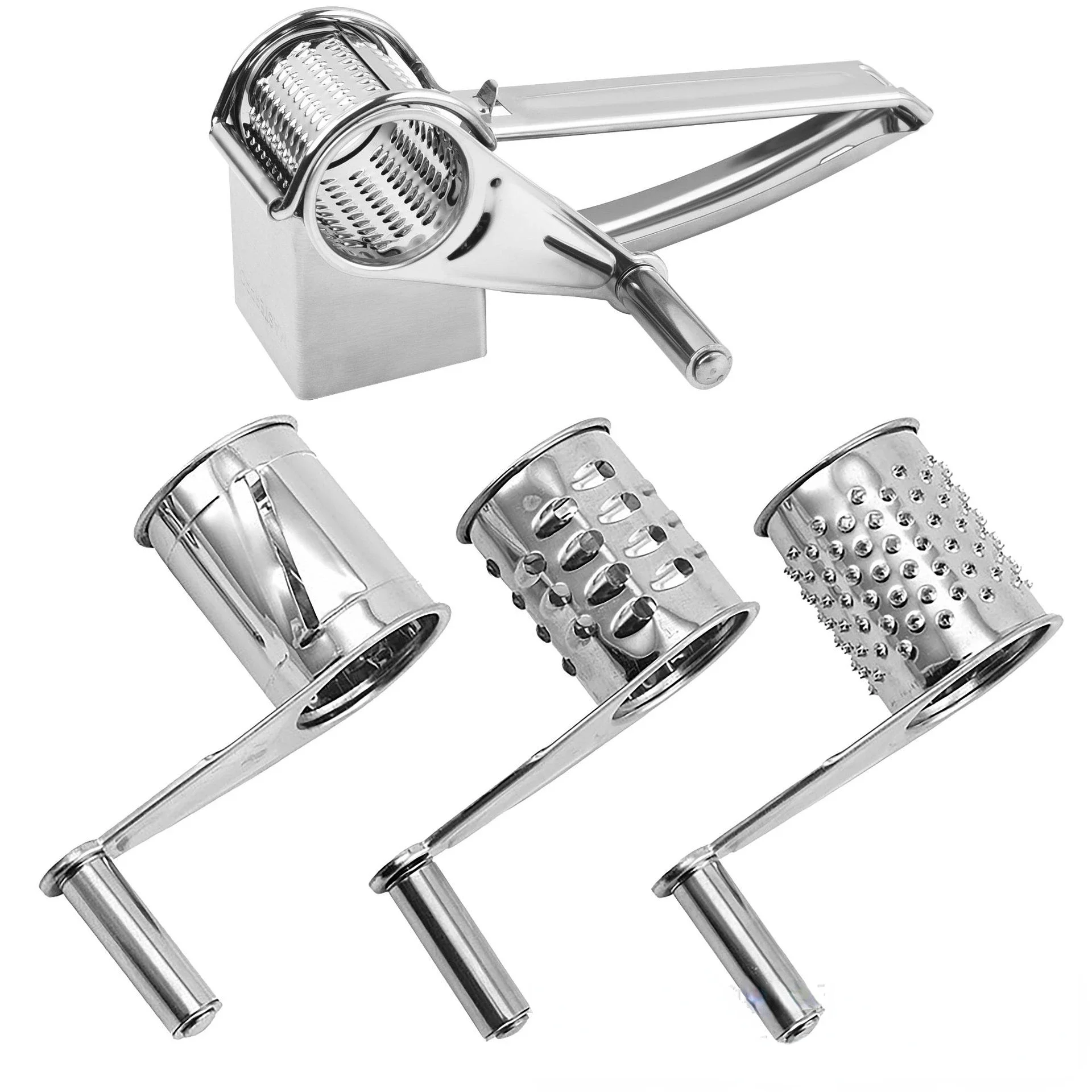 https://ae01.alicdn.com/kf/Sc2e83f98c3e44ebc829ce647bd30b688x/Rotary-Cheese-Grater-1-2-3-4-Drums-Blades-Stainless-Steel-Cheese-Cutter-Slicer-Cheese-Shredder.jpg
