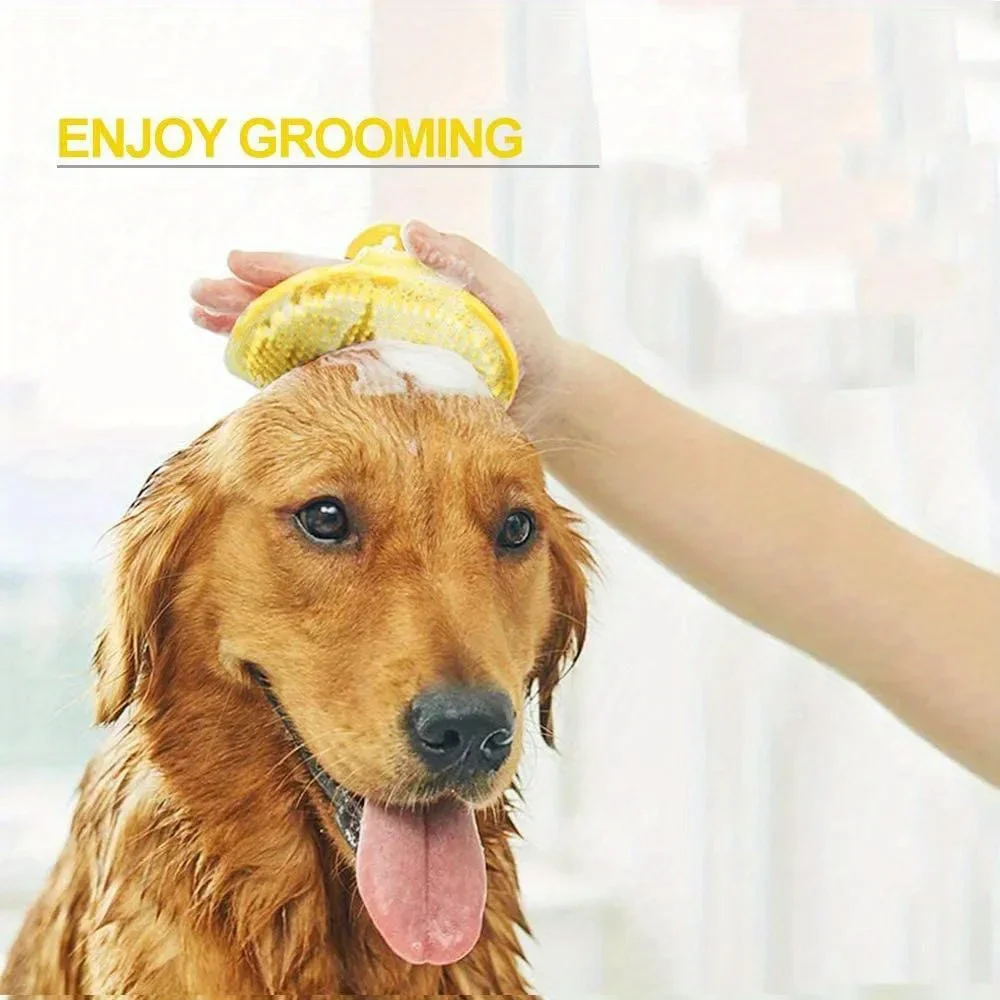 Pet Washing Gloves Silicone Dog Cat Bath Brush Comb Rubber Hair Grooming Massaging Kitchen Cleaning pet washing gloves
