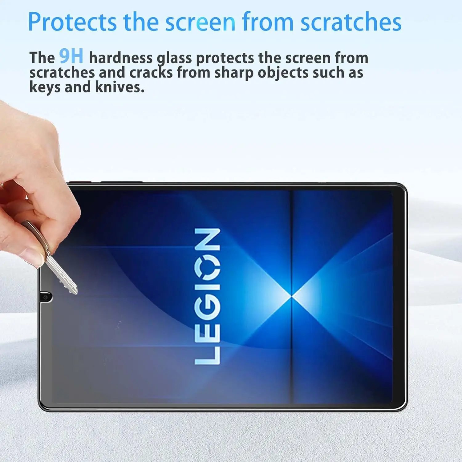 Premium 9H Tempered Glass Screen Protector, Anti-Scratch Protective Film, 2-Pack
