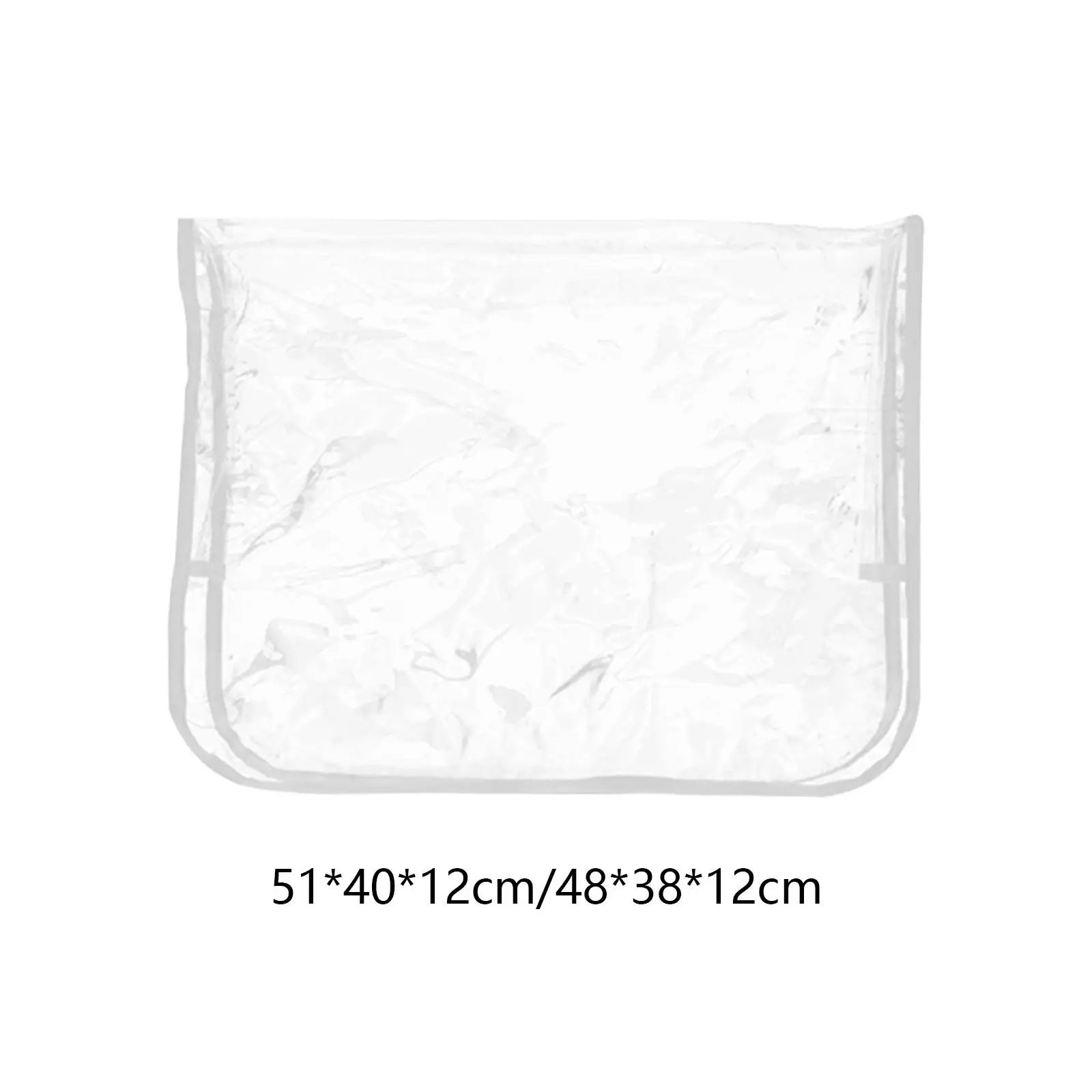 Housse De Protection Transparente Pour Dossier De Chaise - PVC Imperméable - Pour Salon De Coiffure, Spa, Maison