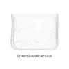 Chair Back Cover Clear Portable Lightweight Sturdy Chair Protect Cover Styling Chair for Hairdressing SPA Beauty Center Salon 1