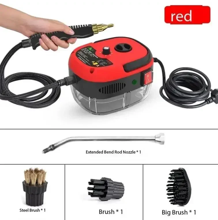 AS YouzamAUTO 2500W Steam Cleaner,Handheld High-Temperature Pressurized,Natural steam cleaning,Portable Steamer for Car 2