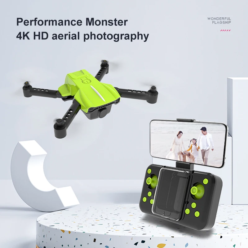 Drone K10 Max avec triple caméra 4K et évitement d'obstacles