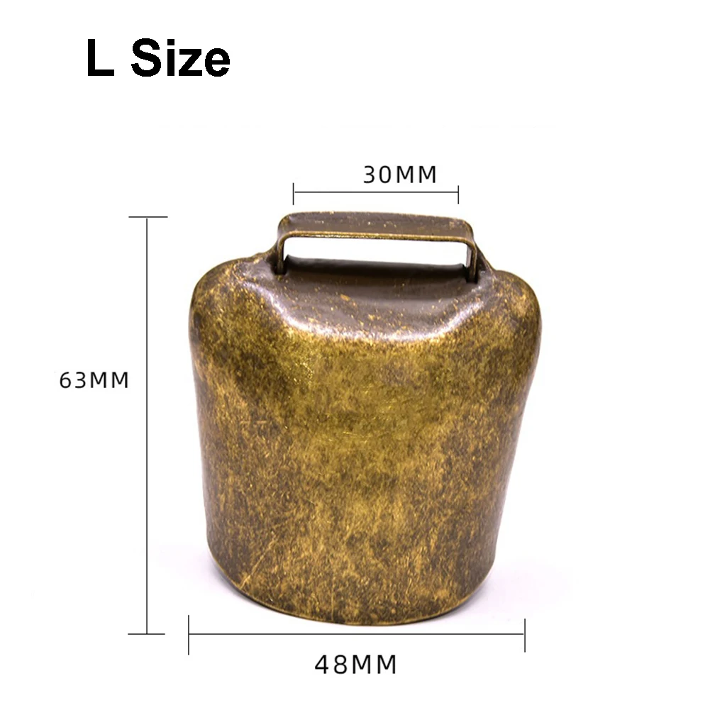 

Metal Grazing Bell Cow Sheep Bell Copper Bells Cattle Sheep Loud Animal Bell Cow And Sheep Positioning Bell Accessories
