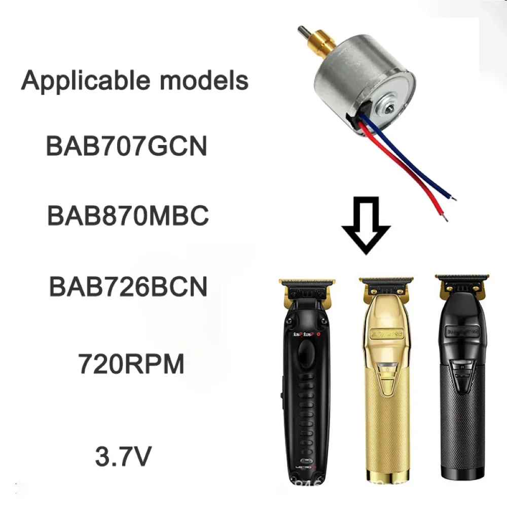 Brushless Motor Babyliss 870/726/707 Trimmer Electric Push Clipper