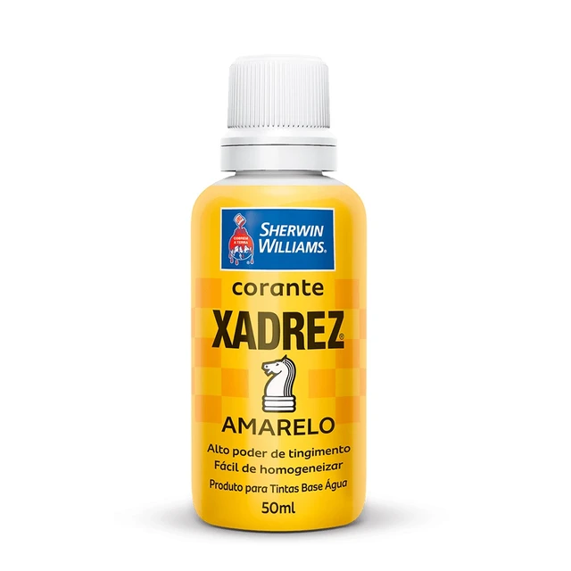 CORANTE LÍQQUIDO XADREZ 50ML - VÁRIAS CORES