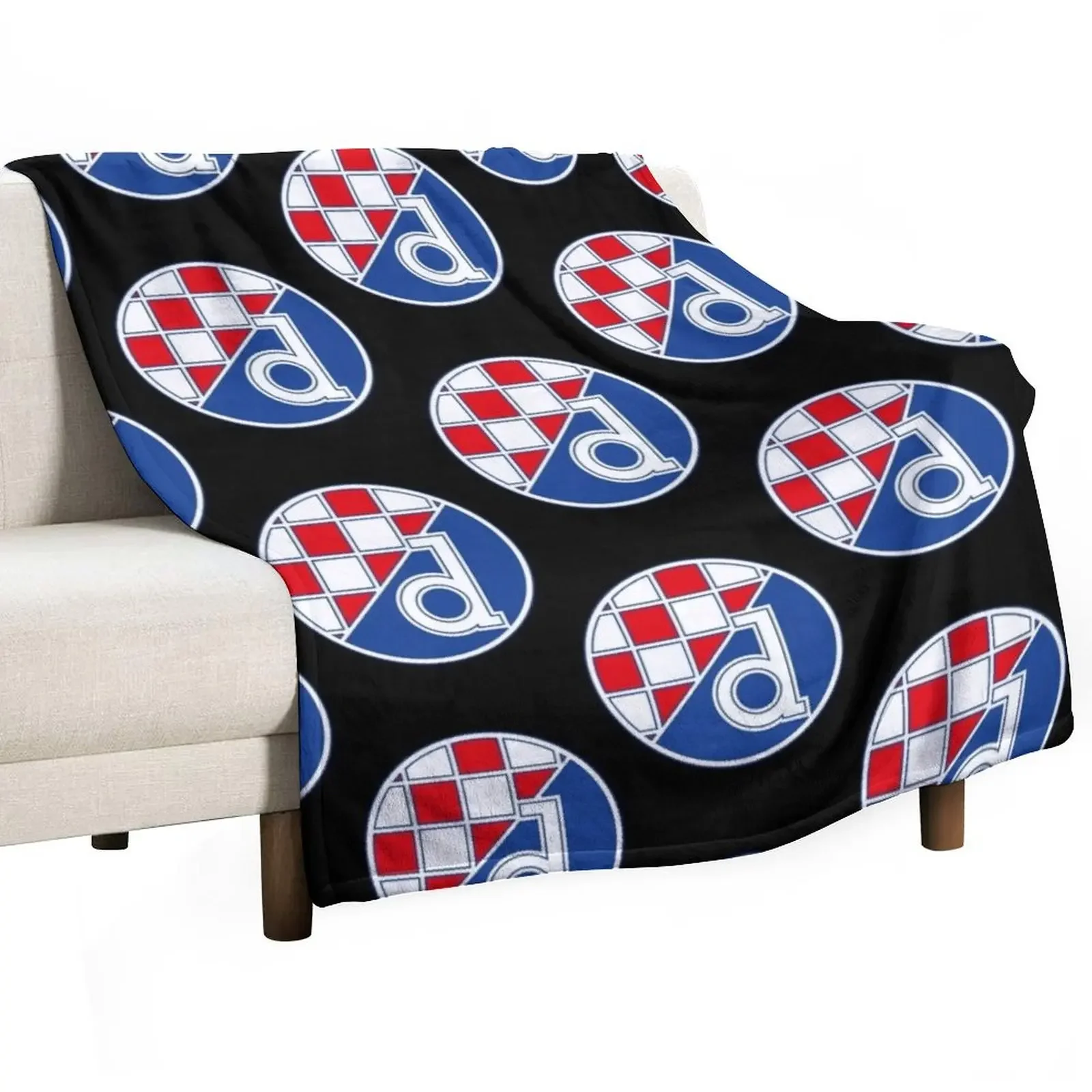 

Dinamo Zagreb Throw Blanket Fashion Sofas Decorative Sofa Heavy Blankets
