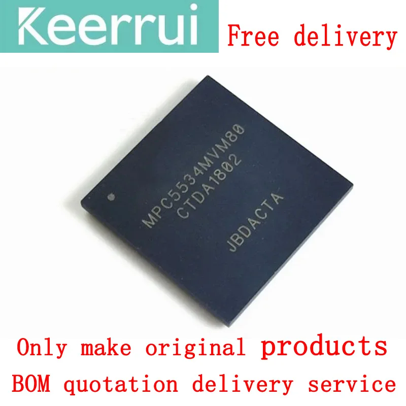 

1-10PCS/LOT Brand New Original MPC5534MVM80 Package BGA Embedded - Microcontroller MPC5534MVM8 Original