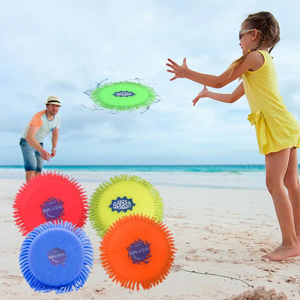 Water Flying Disc For Kids Soft Beach Water Flying Disc Park Pool Parties Toy Endless Summer Fun Outdoor Toys 물비행접시