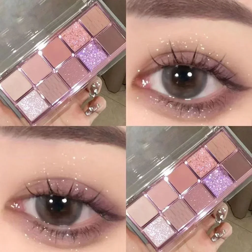 10 Colors Autumn and Winter Low Saturation Eyeshadow Plate New Earth Color Niche Brand Ins Parity