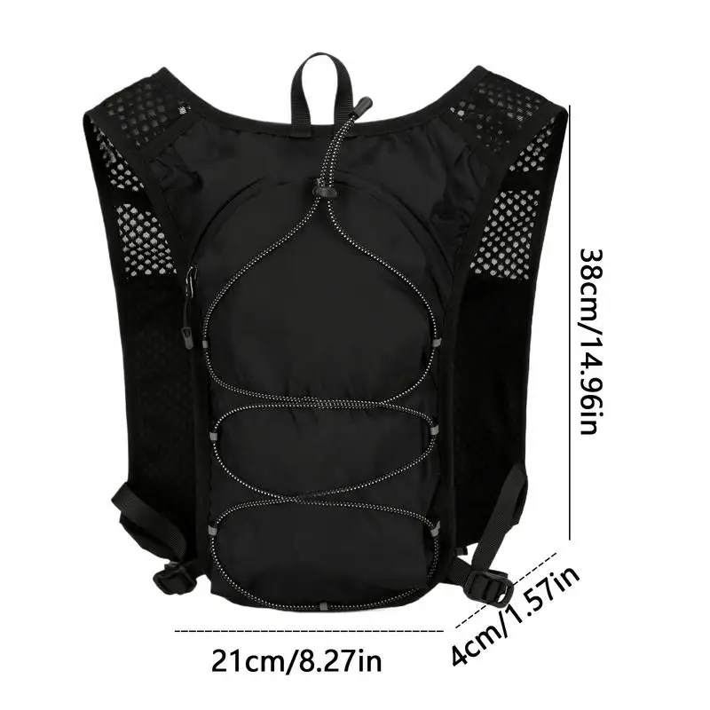 Hydration Running Vest Breathable Marathons Running Vest Lightweight Waterproof Slim Chest Pack Gear For Men Women Hiking