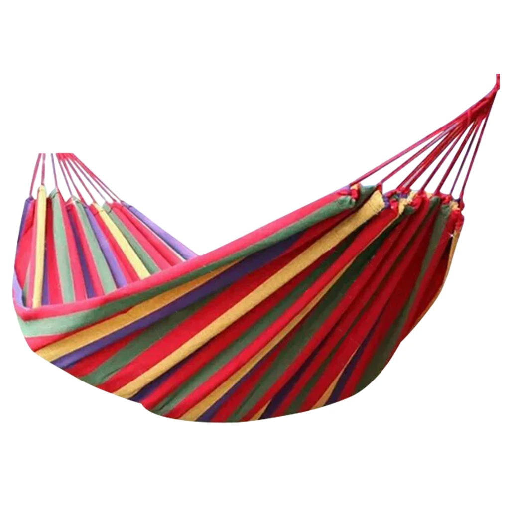 

Hanging Porch Backyard Swing Stylish For Comfortable Relaxation Garden Canvas Hammock Easy To Set Up