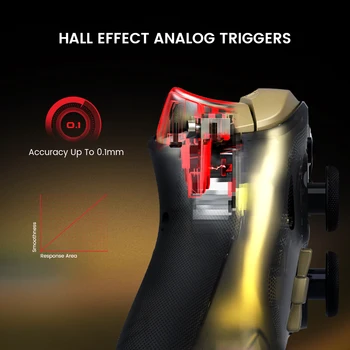 GameSir Kaleid Flux Xbox Controller Wired Gamepad for Xbox Series X, Xbox Series S, Xbox One game console Hall Effect Joystick 4