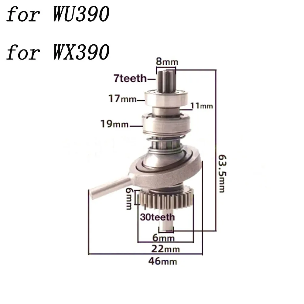 1X 63.5mm Lithium Hammer Bearings Parts Swing Bearing Power Tools For Worx WU390 WX390 WX390.1 With Long Life & High Reliability 3